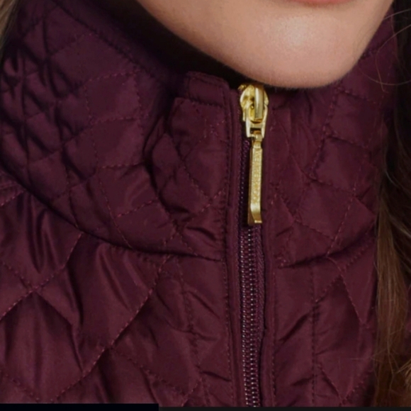 Weatherproof Quilted Faux Fur Lined Jacket Merlot - Picture 13 of 16